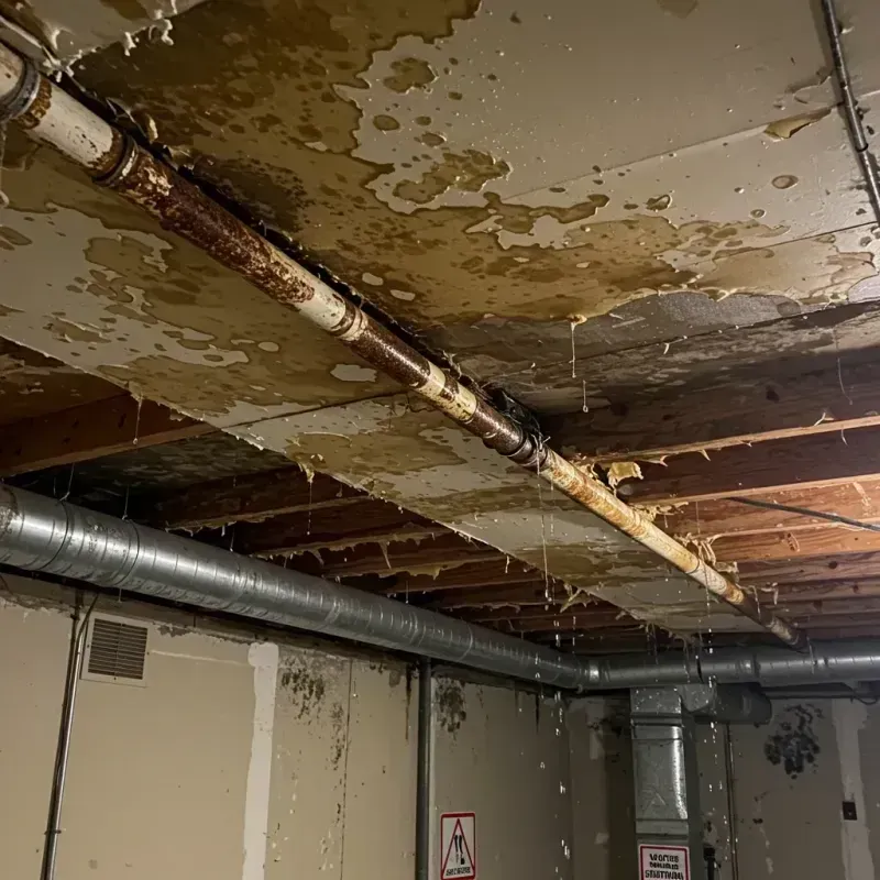 Ceiling Water Damage Repair in Hall Park, OK