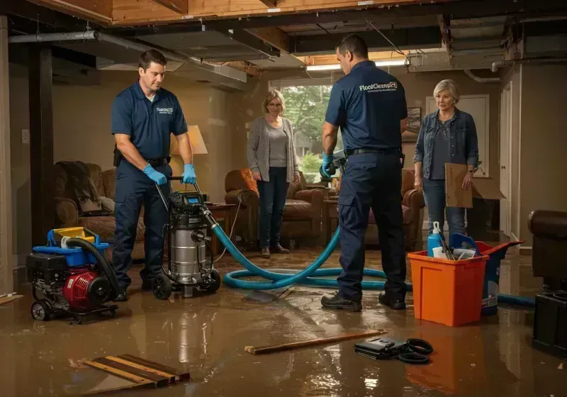 Basement Water Extraction and Removal Techniques process in Hall Park, OK